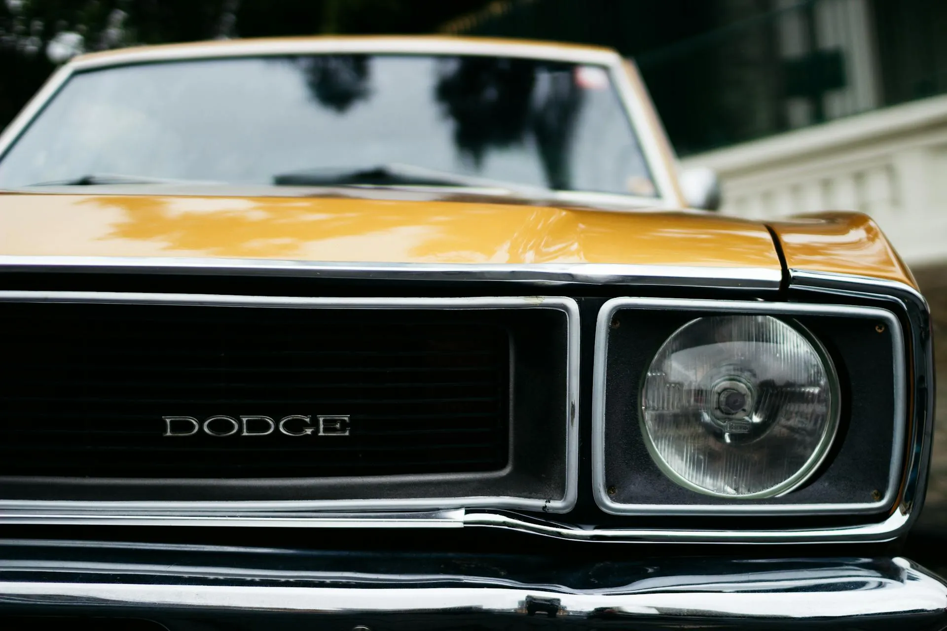 Restored classic car