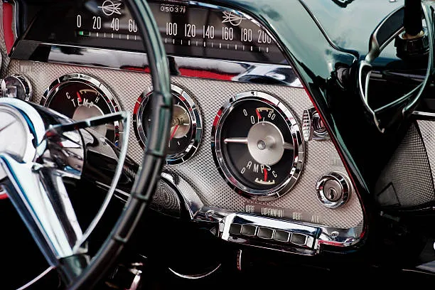 Classic car restoration craftsmanship